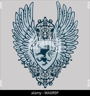 royal logo vector Stock Vector