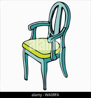 vector illustration of chair Stock Vector