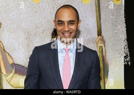 The Rolling Stone Opening Night Party held at the Mitzi E. Newhouse Theater Lobby. Featuring: Saheem Ali Where: New York, New York, United States When: 16 Jul 2019 Credit: Joseph Marzullo/WENN.com Stock Photo