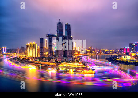 Chongqing urban construction Stock Photo