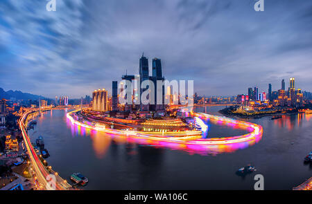 Chongqing urban construction Stock Photo