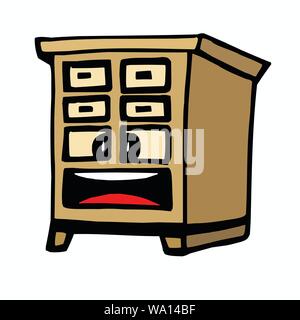 Vector Wardrobe icon Stock Vector