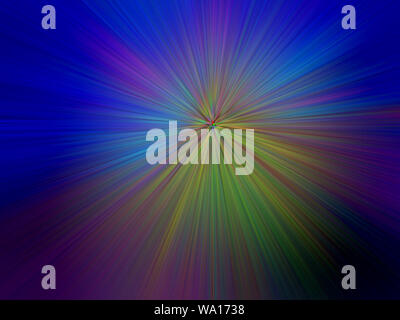 Motion blur abstract background pointing to one aim Stock Photo
