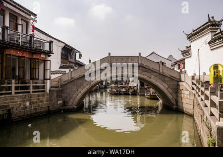 Shanghai qingpu zhujiajiao ancient town Stock Photo