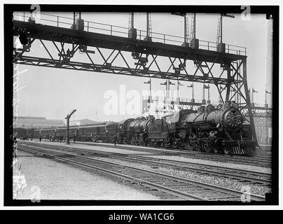 BALTIMORE AND OHIO RAILWAY. SAFETY FIRST TRAIN Stock Photo