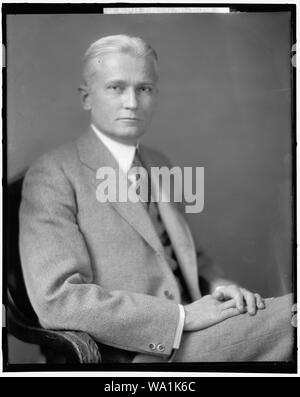 BINGHAM, HIRAM. SENATOR Stock Photo