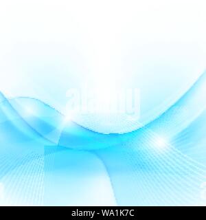 Abstract background curve line blur light and blend element with copy space  vector illustration eps10 Stock Vector