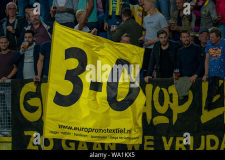 BREDA, Netherlands. 16th Aug, 2019. football, NAC Rat Verleghstadium ...