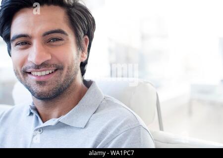 Smiling man, portrait. Stock Photo