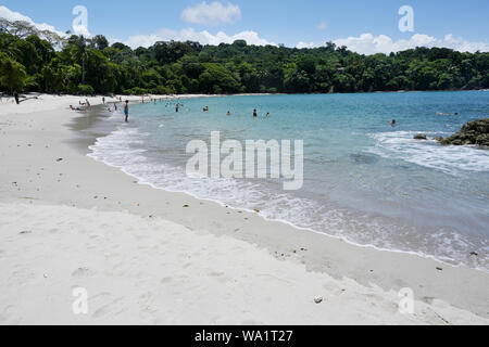 Manuel Antonio beach, Manuel Antonio National Park Stock Photo