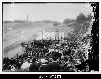 Balfour at Jewish colonies Stock Photo