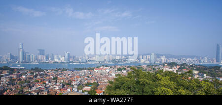 Gulangyu island in xiamen city in fujian province building scenery Stock Photo