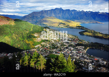 The queens borough of New Zealand scenery Stock Photo