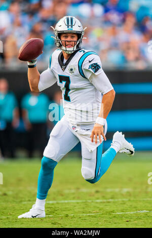 Buffalo Bills quarterback Kyle Allen warms up before an NFL football ...