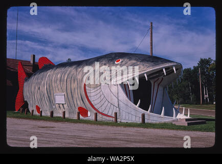 Big Fish Supper Club, Bena, Minnesota Stock Photo