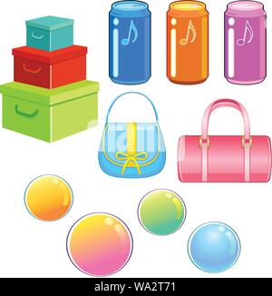 Monk silhouette character Set Stock Vector