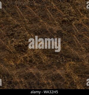 Brown patterned granite texture with contrast ground. Seamless square background, tile ready. High resolution photo. Stock Photo