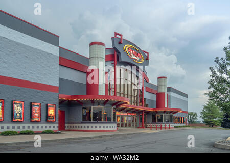 NEW HARTFORD, NEW YORK - AUG 16, 2019: Marquee Cinemas began in 1979 operating in 9 states and we have over 550 team members. Stock Photo