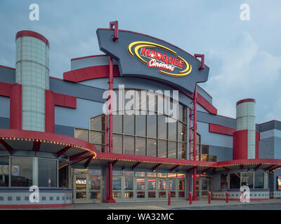 NEW HARTFORD, NEW YORK - AUG 16, 2019: Marquee Cinemas began in 1979 operating in 9 states and we have over 550 team members. Stock Photo