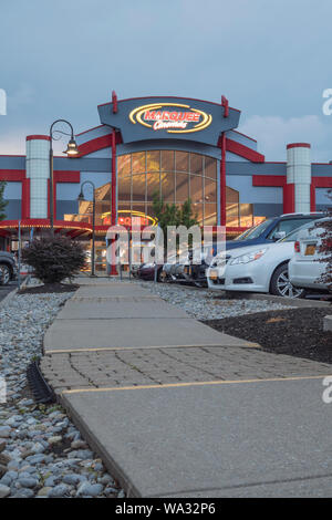 NEW HARTFORD, NEW YORK - AUG 16, 2019: Marquee Cinemas began in 1979 operating in 9 states and we have over 550 team members. Stock Photo