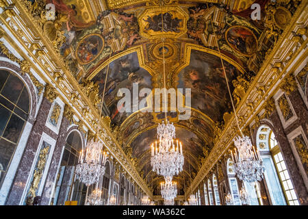Paris Versailles palace Stock Photo