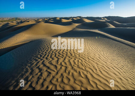 The taklamakan desert Stock Photo