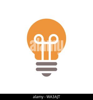 Nice and Clean Vector Light Bulb Stock Vector