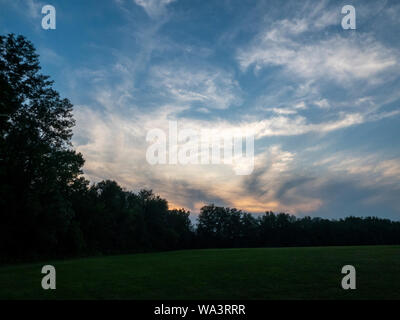Dramatic sky. Stock Photo