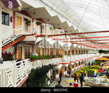 December 23, 2018-Cameron Highland : beautiful view of kea garden guesthouse in Cameron Highland Malaysia Stock Photo