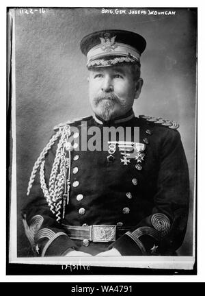 Brig. Gen. Joseph W. Duncan in uniform Stock Photo