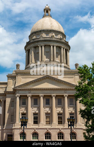 Exterior of Kentucky State Capitol Building on a Summer afternoon ...