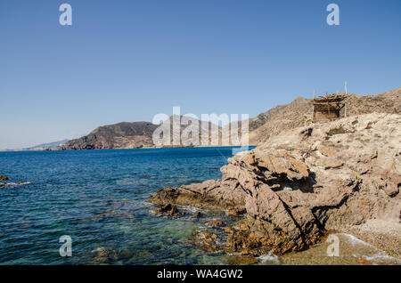 Tibouda Beach In Nador city - Morocco - Stock Photo