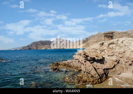 Tibouda Beach In Nador city - Morocco - Stock Photo