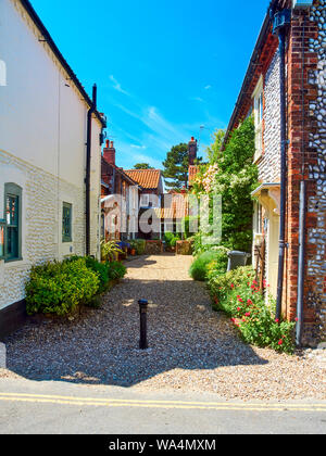 Courtyard in sunshine Stock Photo