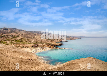 Charrana Beach In Nador city - Morocco - Stock Photo
