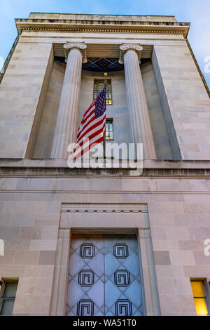 Facade Flags Robert F Kennedy Justice Department Building Pennsylvania ...