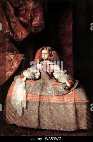 Diego Velázquez - The Infanta Doña Margarita de Austria Stock Photo