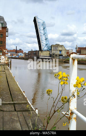 North end Shipyard, Dock office row, Hull Stock Photo