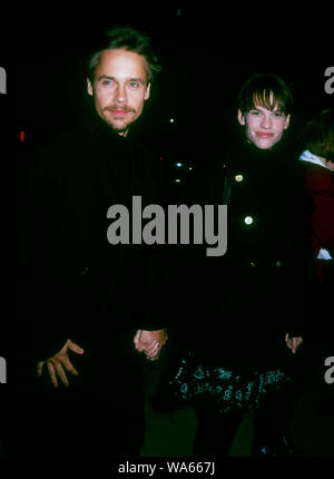 Beverly Hills, California, USA 3rd November 1994 Actor Chad Lowe and actress Hilary Swank attend 'The Professional' Premiere on November 3, 1994 at the Academy Theatre in Beverly Hills, California, USA. Photo by Barry King/Alamy Stock Photo Stock Photo