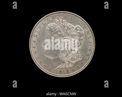 Morgan Dollar Stock Photo