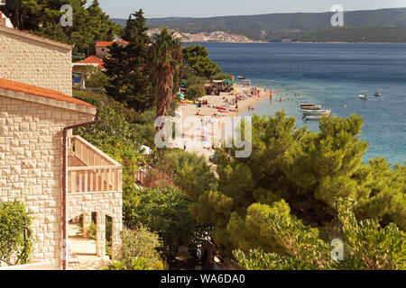 Stanici beach, Dalmatia, Croatia, Stock Photo