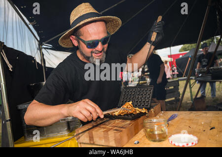 Saarland, Germany. 18th August 2019. At the first European Swing