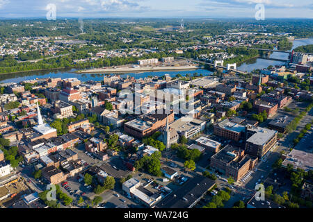 Skyline of Troy, New York State, 