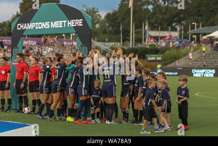 North Carolina Courage Xxx During An International Champions Cup Women S Soccer Game Thurday Aug 15 19 In Cary Nc The North Carolina Courage Defeated Manchester City Women 2 1 Brian Villanueva Image Of Sport