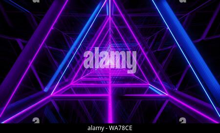 abstract glowing blue purple triangle wireframe background walpaper 3d ...
