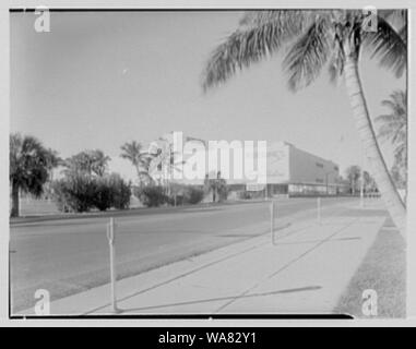 Burdine's department store, business in Miami Beach, Florida. Stock Photo