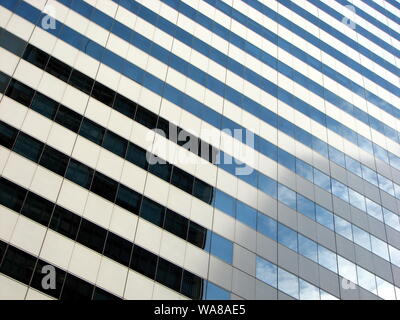 Abstract View of Modern High Rise Buildings Stock Photo