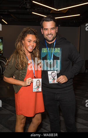 Michelle Heaton and Ricky Rayment attend Asterix the Secret of the ...