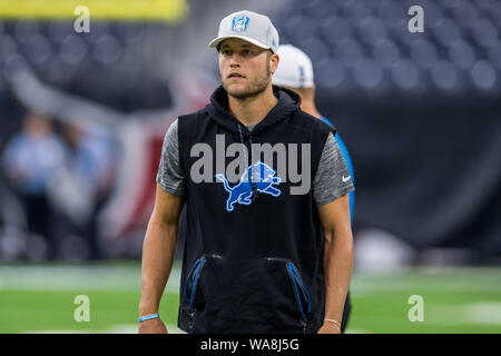 August 17, 2019: Detroit Lions defensive back Mike Ford (38) prior