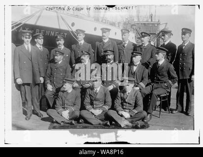 Capt. and crew of MACKAY-BENNETT Stock Photo